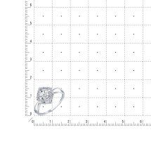 Кольцо с бриллиантами арт. Т305618649 (Т305618649)