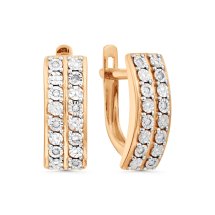 Серьги с бриллиантами арт. Т145629840 (Т145629840)