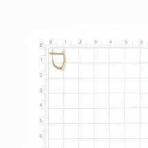 Серьги из красного золота арт.&nbsp;Т100629741 (Т100629741)