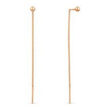 Серьги из красного золота арт.&nbsp;Т100029424 (Т100029424)