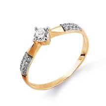 Кольцо с фианитами арт.&nbsp;Т142014394 (Т142014394)