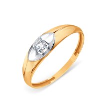 Кольцо с фианитом арт.&nbsp;Т14201Б232 (Т14201Б232)