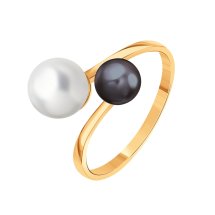 Кольцо с жемчугом (Т108017075-01)