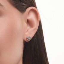 Серьги с бриллиантами арт. Т145629627 (Т145629627)