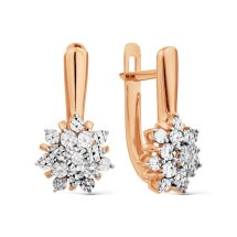 Серьги с бриллиантами арт.&nbsp;Т145629155 (Т145629155)