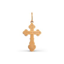 Крестик из красного золота арт. Т13096662 (Т13096662)
