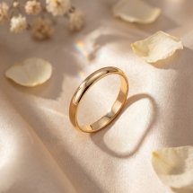 Кольцо обручальное из красного золота, 2.2 мм арт.&nbsp;Т10001009 (Т10001009)