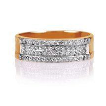 Кольцо с бриллиантами арт. Т141016604 (Т141016604)