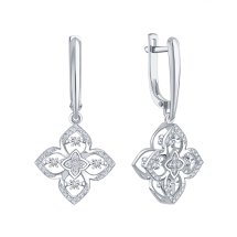 Серьги с бриллиантами (Т30662В998)