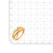 Кольцо из красного золота арт.&nbsp;Т10001Б414 (Т10001Б414)