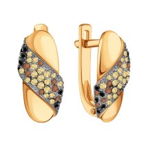 Серьги с бриллиантами (Т14102В848)