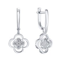 Серьги с бриллиантами (Т30102Г186)