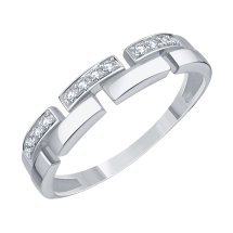 Кольцо с фианитами арт.&nbsp;Т30201Б943 (Т30201Б943)