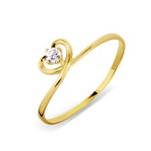 Кольцо с фианитом арт.&nbsp;Т907017277 (Т907017277)