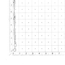 Цепочка из серебра арт.&nbsp;Ц1ПН27РО040050 (Ц1ПН27РО040050)