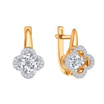 Серьги с бриллиантами (Т14662В995)