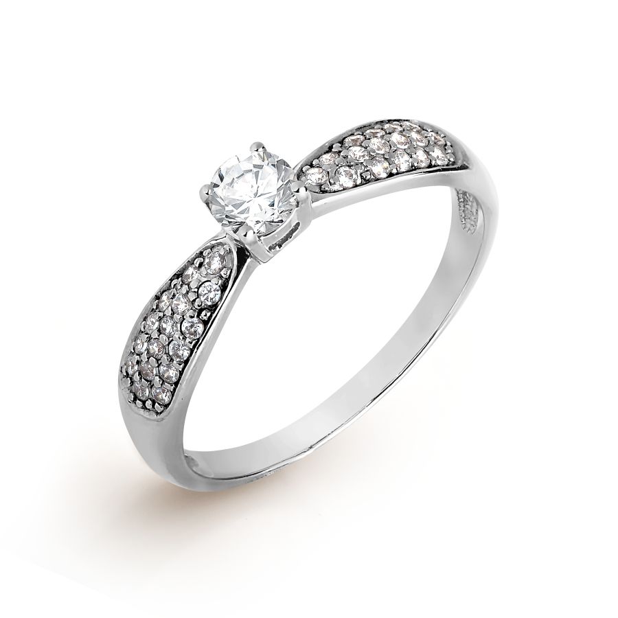 Кольцо с фианитами (арт. Т307017107)