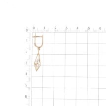 Серьги с фианитами (Т107028904)