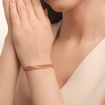 Браслет из красного золота арт.&nbsp;БПРМ20512100 (БПРМ20512100)