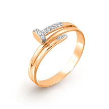 Кольцо с фианитами арт.&nbsp;Т142017343 (Т142017343)