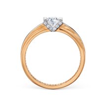 Кольцо с фианитами арт. Т14201Б204 (Т14201Б204)