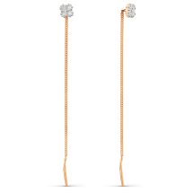 Серьги с бриллиантами арт.&nbsp;Т145627326 (Т145627326)