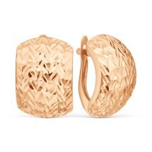 Серьги из красного золота арт.&nbsp;Т100629045 (Т100629045)