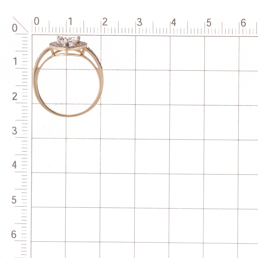 Кольцо с фианитами (арт. Т147017761)