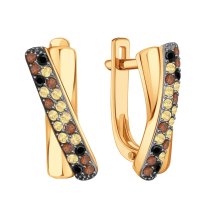 Серьги с бриллиантами (Т14102В846)