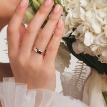 Кольцо обручальное из красного золота, 5 мм арт. Т100613954 (Т100613954)