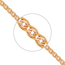 Цепочка из красного золота арт. ЦНН20512060 (ЦНН20512060)