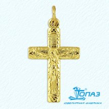 Крестик из желтого золота арт. Т90006081 (Т90006081)