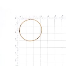 Серьги конго из красного золота (Т100625820)