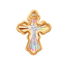 Крестик из красного золота арт.&nbsp;Т13066883 (Т13066883)
