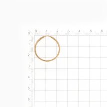 Серьги конго из красного золота, 20 мм (Т100629488)