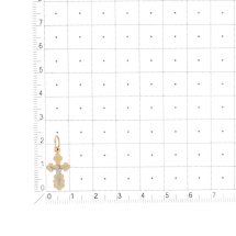 Крестик из красного золота арт. Т13086067 (Т13086067)