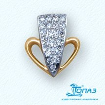 Подвеска с фианитами арт.&nbsp;Т14203344 (Т14203344)