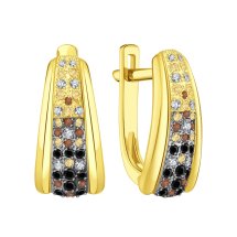 Серьги с бриллиантами (Т94102В847)