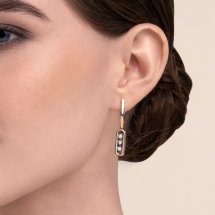 Серьги с бриллиантами арт.&nbsp;Т14562В344 (Т14562В344)