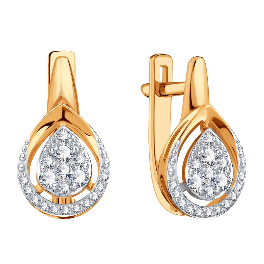 Серьги Т14102Е354