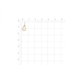 Подвеска из красного золота арт. Т200635224 (Т200635224)