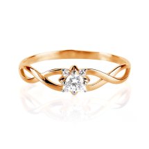 Кольцо с фианитами арт. Т242015724 (Т242015724)