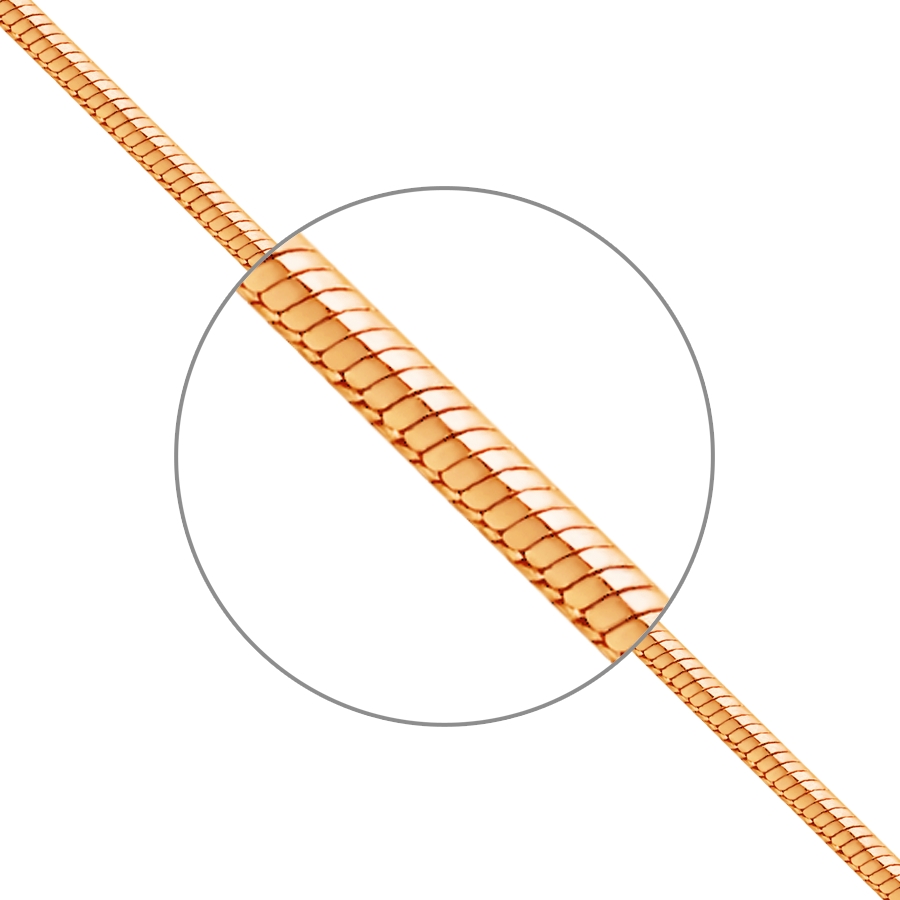 Цепочка из красного золота (арт. ЦПН21110030)