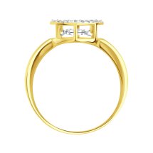 Кольцо с бриллиантами арт. Т945618649 (Т945618649)