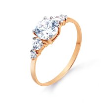 Кольцо с фианитами арт. Т142014652 (Т142014652)