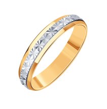 Кольцо обручальное из красного золота, 4 мм арт.&nbsp;Т130611407 (Т130611407)