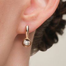 Серьги с бриллиантами арт.&nbsp;Т145628726 (Т145628726)