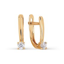 Серьги с фианитами арт. Т102027406 (Т102027406)