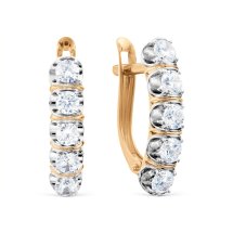 Серьги с бриллиантами арт.&nbsp;Т14102Б738 (Т14102Б738)