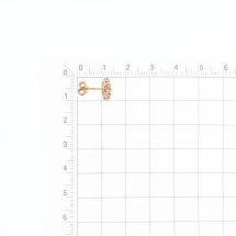 Серьги из красного золота (Т140629695)